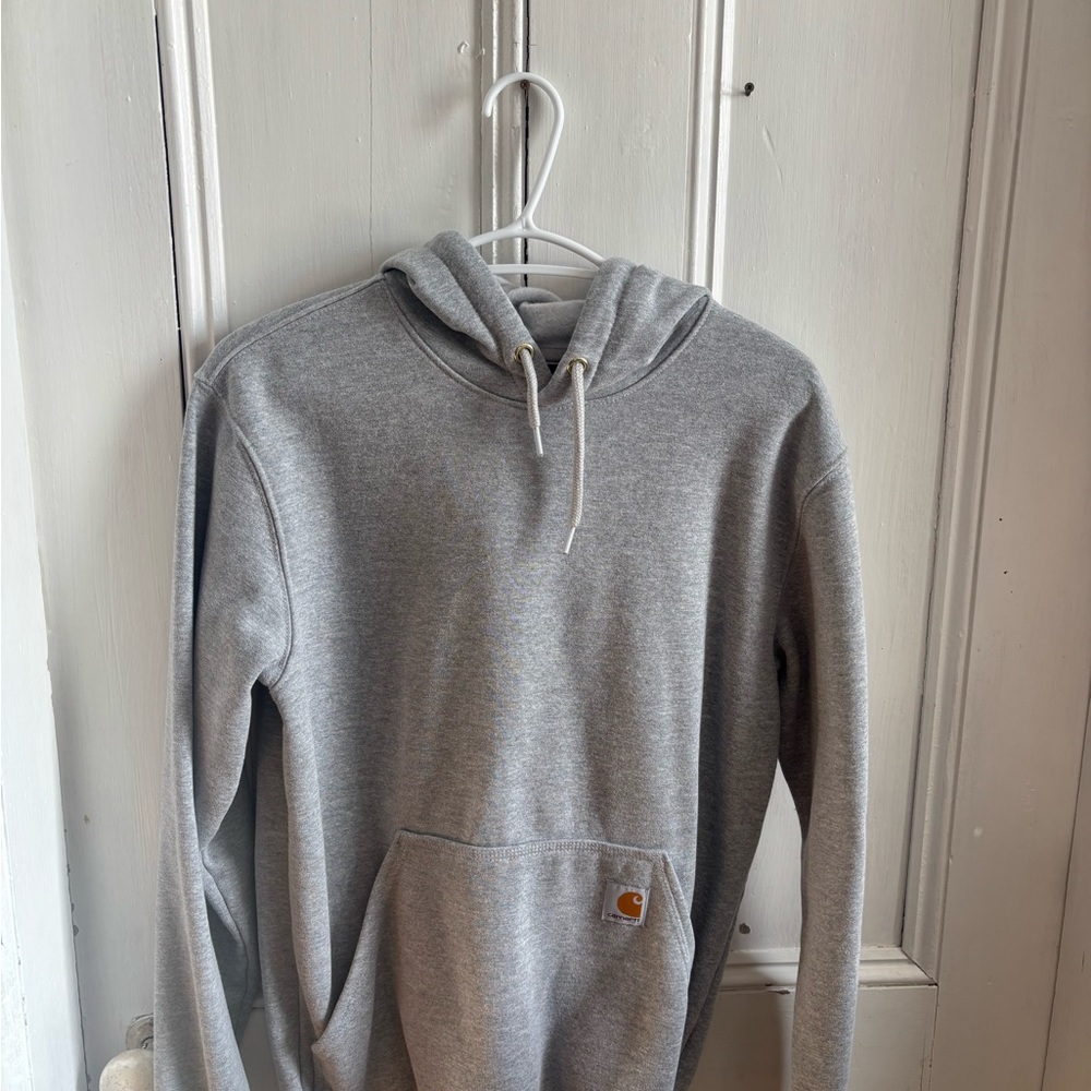 Carhartt Heather Gray Loose Fit Hoodie